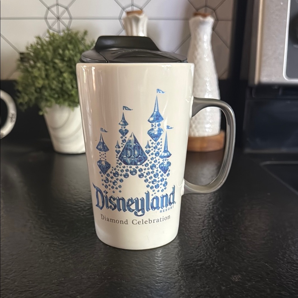 Diamond Celebration Mug - Blue and White
